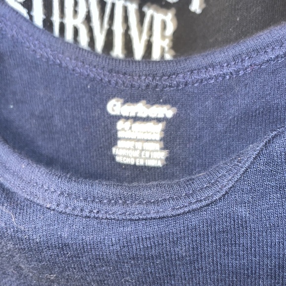 Bundle 6 rock and roll baby toddler shirts onesies - Picture 8 of 12